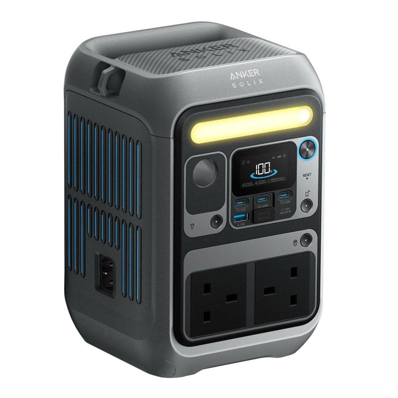 Anker Solix C300 AC 288Wh, 300W Portable Power Station, A17222Z1-24017