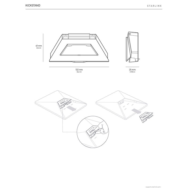 Starlink Mini Kit Compact Portable Satellite Internet System-36179