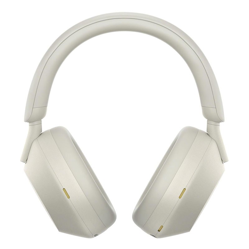 Sony WH-1000XM5, Up To 40 Hours Battery, Carrying Case, Best Active Noise Cancelling Wireless Bluetooth Over Ear Headphones With Mic For Clear Calling, White-30339