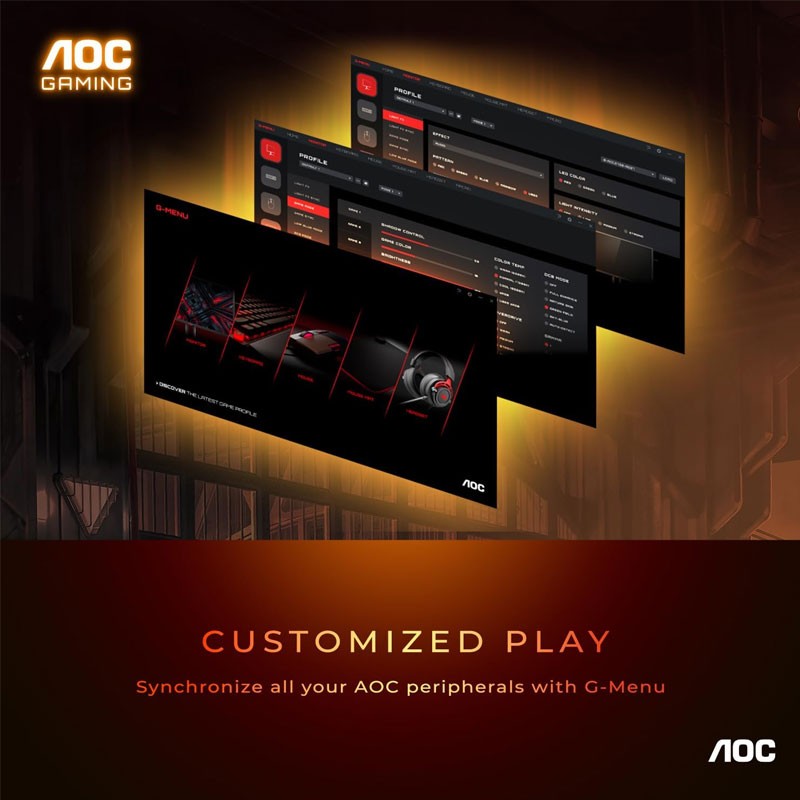 AOC, Pivot And Height Adjustable, Console Gaming Ready, AMD FreeSync, HDR10, 180Hz 1ms, HDMI 2.0, Display Port, Full HD 27 inch Gaming Monitor, 27G15N-28031