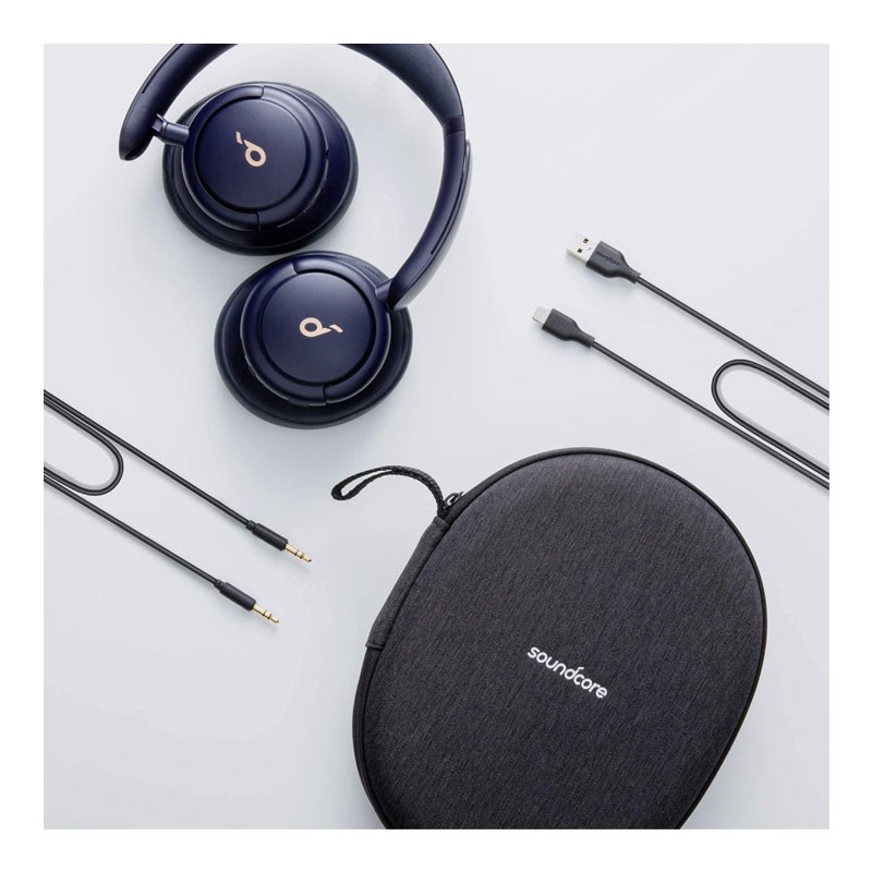 Anker Soundcore Life Q30, Hybrid Active Noise Cancelling, Multiple Modes, Hi Res Sound, Custom EQ Via App, 50H Playtime, Multipoint Connection, Wireless Bluetooth Headphones, A3028033-29082