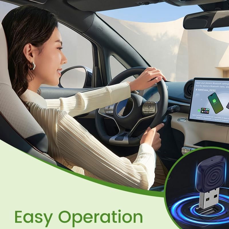 Carlinkit Mini Ultra Wireless CarPlay and Android Auto Adapter Bluetooth-36446