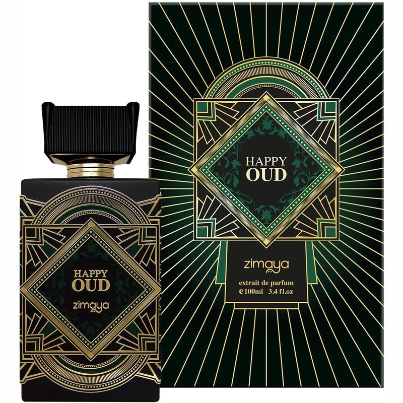 Zimaya Happy Oud Oriental Woody Unisex Perfume 100ml-38062