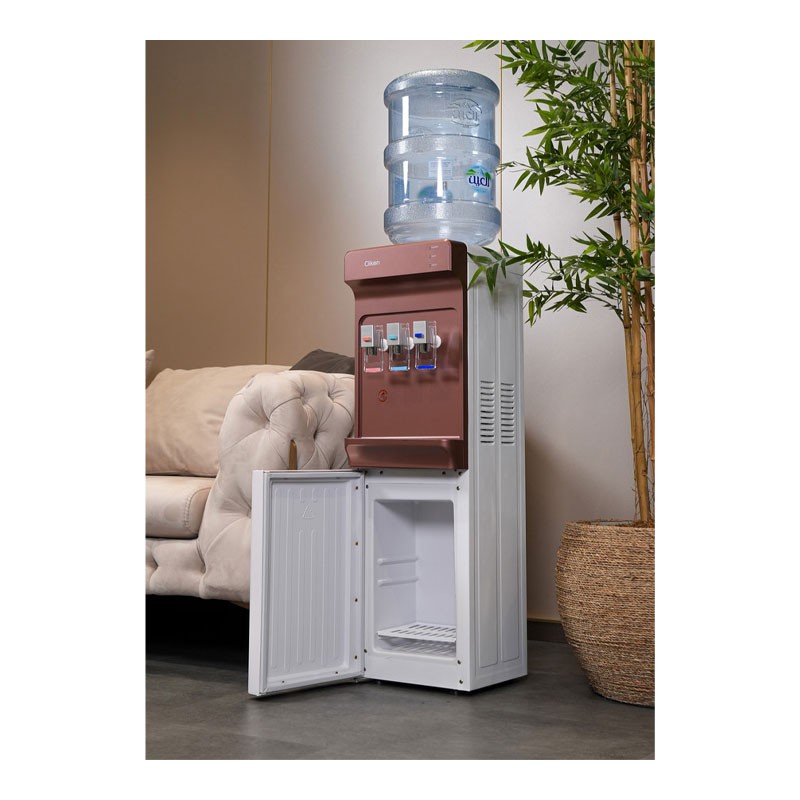 Clikon, Hot, Cold And Normal Water 3 Tap Water Dispenser With High Efficiency Danfu Compressor, CK4062-35147