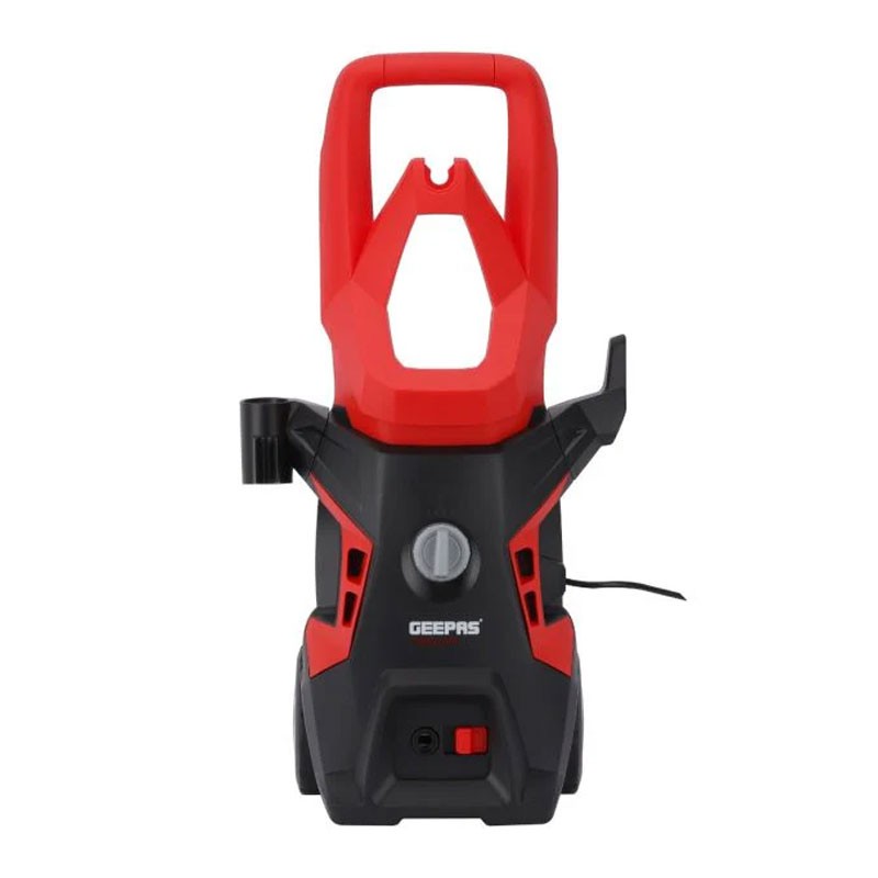 Geepas, Carbon Brush Motor, 1800W, 7.0 L/min Maximum Flow, Includes Spray Gun With Adjustable Nozzle, 5M Cord And Hose, Patio Kit, Removing Dust, Mud, Dirt, 140bar High Pressure Washer, GPW1814-240-33854