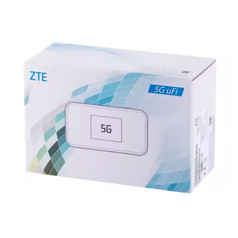 ZTE MU5001 Router, 3.8gbps Max Download Speed, 4500mAh Battery, 1 SIM Card Support, 2.4 Inch Touch Screen Display, Portable 5G Modem Pocket Wifi-30113