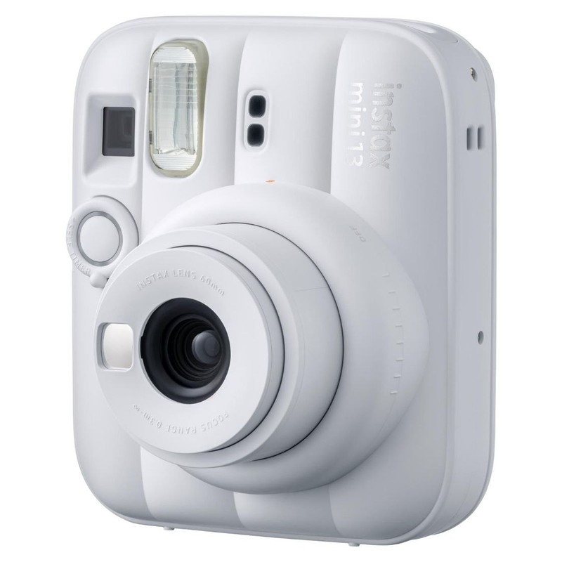 Fujifilm Instax Mini 13 Instant Camera, Automatic Flash, Instant 62x46mm Prints, Clay White-36852