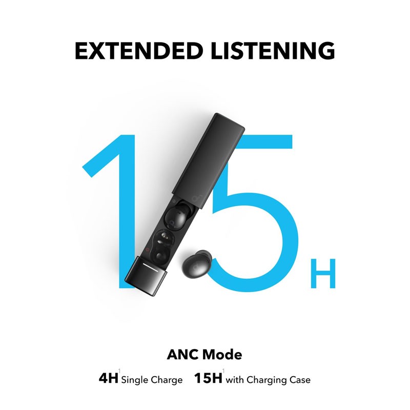 Anker Soundcore A30I, Stylish Design, Lightweight Comfort, Clear Sound Super Clear And Powerful Bass, 24H Playtime, Ip54, Fast Charge, Bluetooth Noise Cancelling In Ear Earbuds, A3958H11-29057