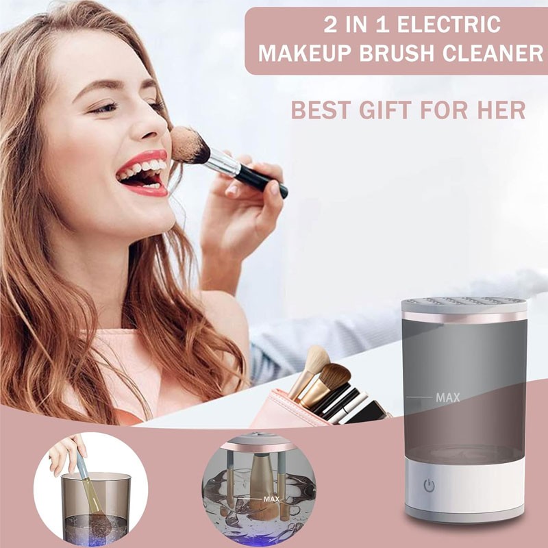 Automatic Electric Portable Makeup Brush Cleaner Machine-11490