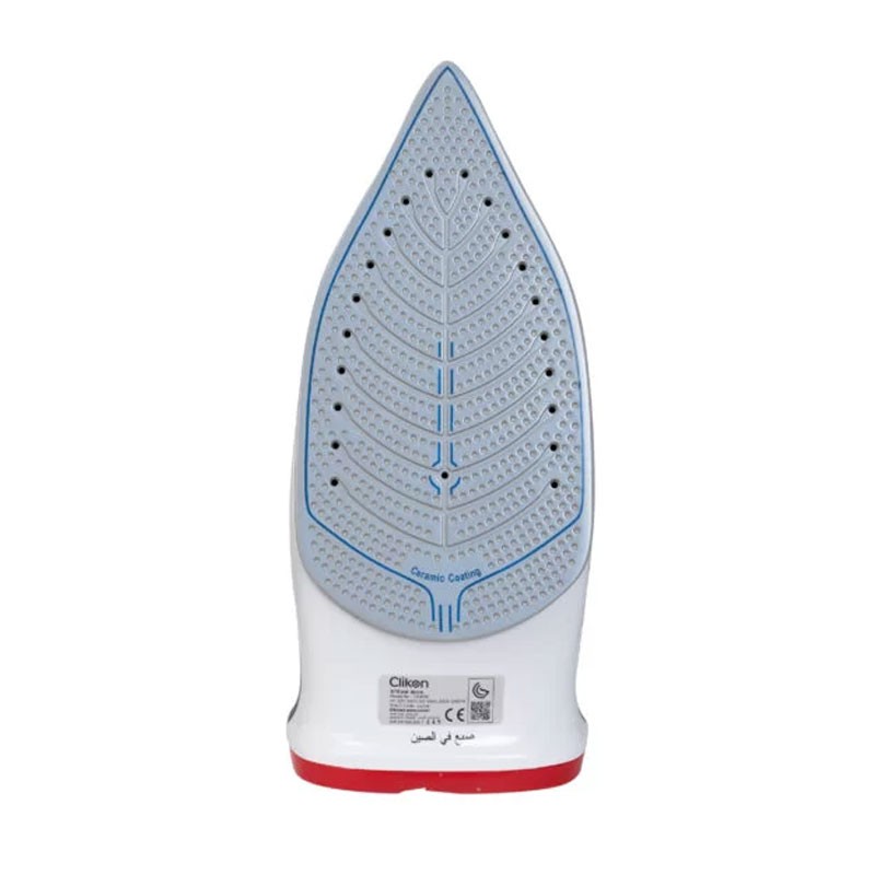Clikon, Over Heat Protection, Self Cleaning Function, Steam Iron With Ceramic Coated Steam Plate, CK4128-35010