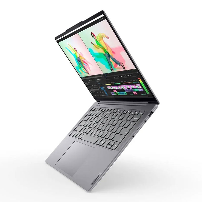 Lenovo Yoga Pro 7 14IMH9, 83E2001CAX, Intel Core Ultra 7 155H, 16GB RAM, 1TB SSD, 6GB Graphics, 14.5 Inch 2.8K OLED 120Hz Display, Dolby Vision, 1080p Camera, Windows 11 Home, Luna Grey, Laptop-21252