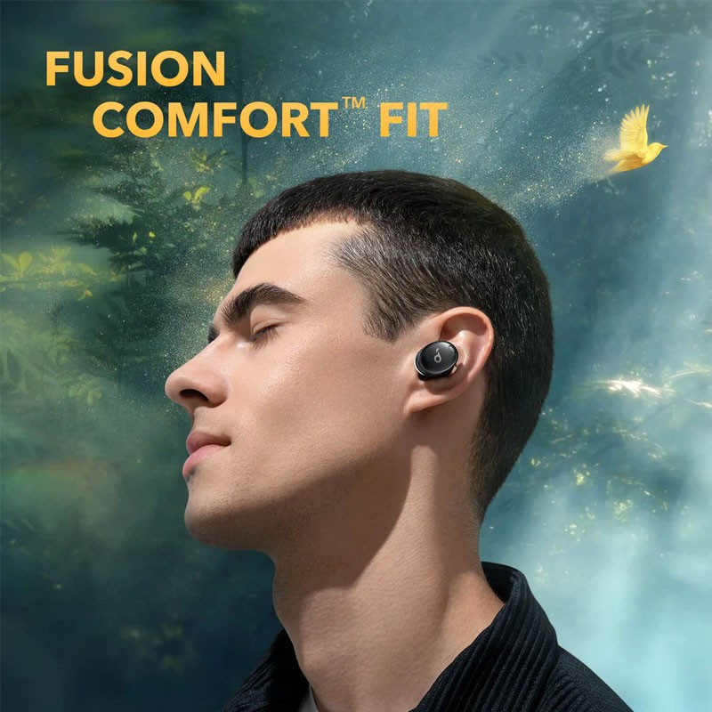 Anker Soundcore Liberty 3 Pro,Fusion Comfort,3D Surround EQ,32 Hours Playback,Bluetooth Wireless Noise Cancelling Earbuds-11238