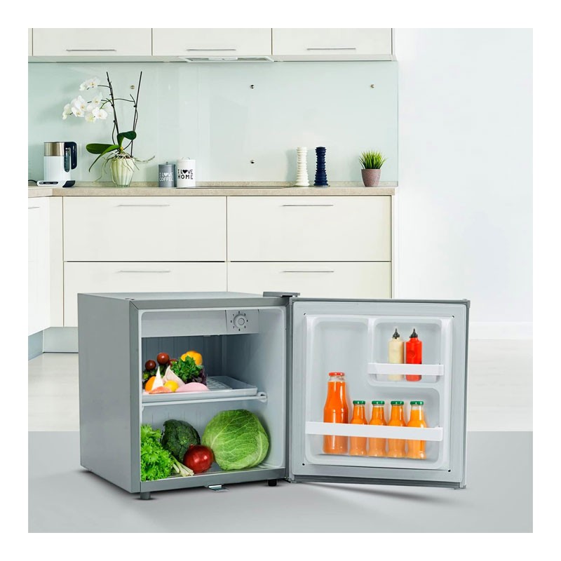 Clikon 48 Liter Mini Refrigerator, Adjustable Trays, Child Lock System, Compact Size Single Door Fridge, CK6002-35208