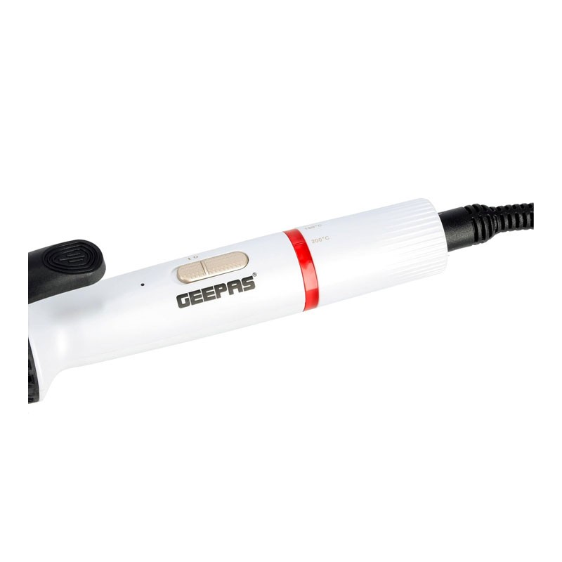 Geepas, Auto Shut Off, 30 Minutes Timer, 5 Level Auto Shut Off, Portable Instant Pro Curling Iron With Titanium Barrel Coating, GHC86011-33427