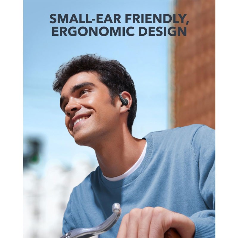 Anker Soundcore AeroFit, Ultra Comfort, Snug Fit, Ergonomic Ear Hook, Balanced Sound, IPX7 Waterproof, 42H Playtime, Bluetooth 5.3, App Control, Clear Calls, Wireless Superior Comfort Open Ear Earbuds, A3872H11-21580