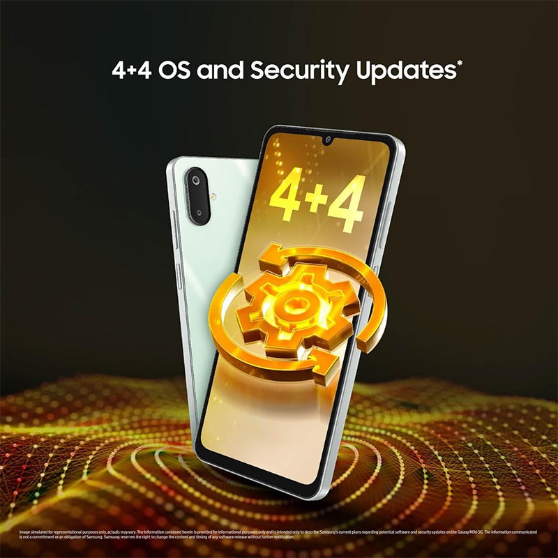 Samsung Galaxy M06 5G 4GB 128GB Smartphone Sage Green-35840