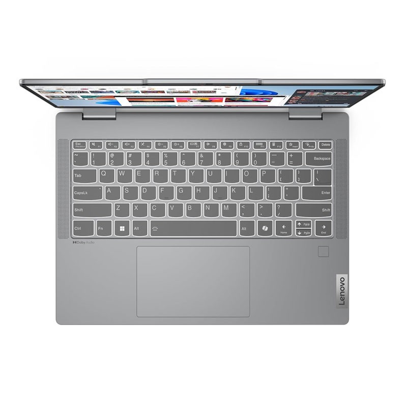 Lenovo IdeaPad 5, 2 In 1 14IRH9, 83KX002RAX, Intel Core i7 13620H, 16GB RAM, 512GB SSD, 1080p Camera, 14 Inch WUXGA OLED 60Hz Touch Display, Windows 11 Home, Luna Grey, 2 In 1 Laptop-21303