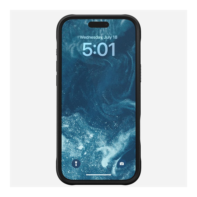 Nomad Rugged Case, 15ft Drop Protection, MagSafe And Wireless Charging Compatible, Anodized Aluminum Buttons, Protective Phone Case For iPhone 16 Pro Max, Desert-34309