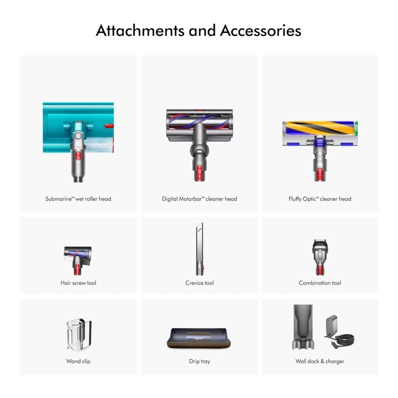 Dyson V15s Detect Submarine Bagless Vacuum Cleaner-28955