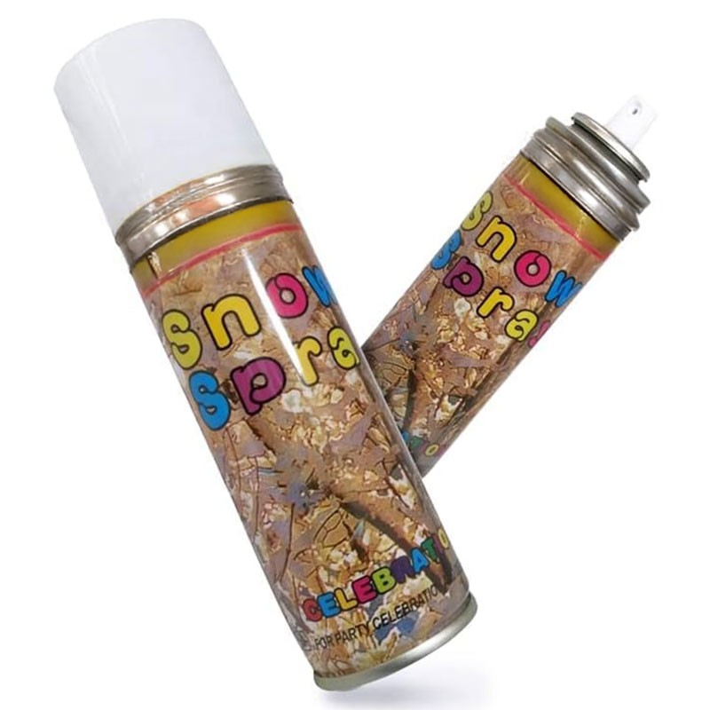 White Snow Decorative Party Spray Realistic Vanishing Snow Effect, Pack of 24 Pcs-36357