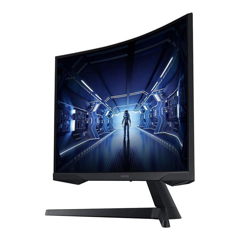 Samsung Odyssey G5 G55C, 27 Inch 165Hz Refresh Rate Curved Display, HDR10, Flicker Free, Eye Saver Mode, FreeSync, Curved Gaming Monitor, LS27CG552EMXUE-32669