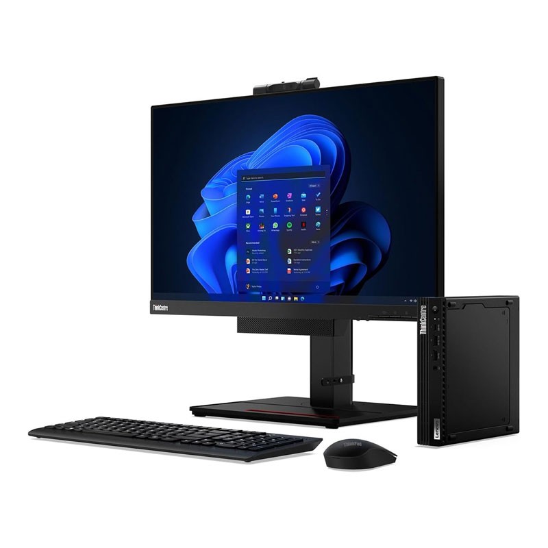 Lenovo ThinkCentre M70q Gen 4 Tiny, 8GB RAM, 512GB SSD, Desktop Computer, 12E3002JGR-31362