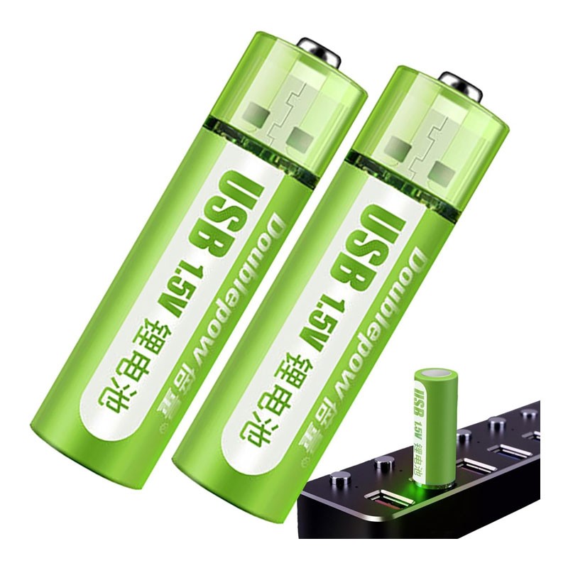 USB Rechargeable 1.5v Lithium AA Battery -11492