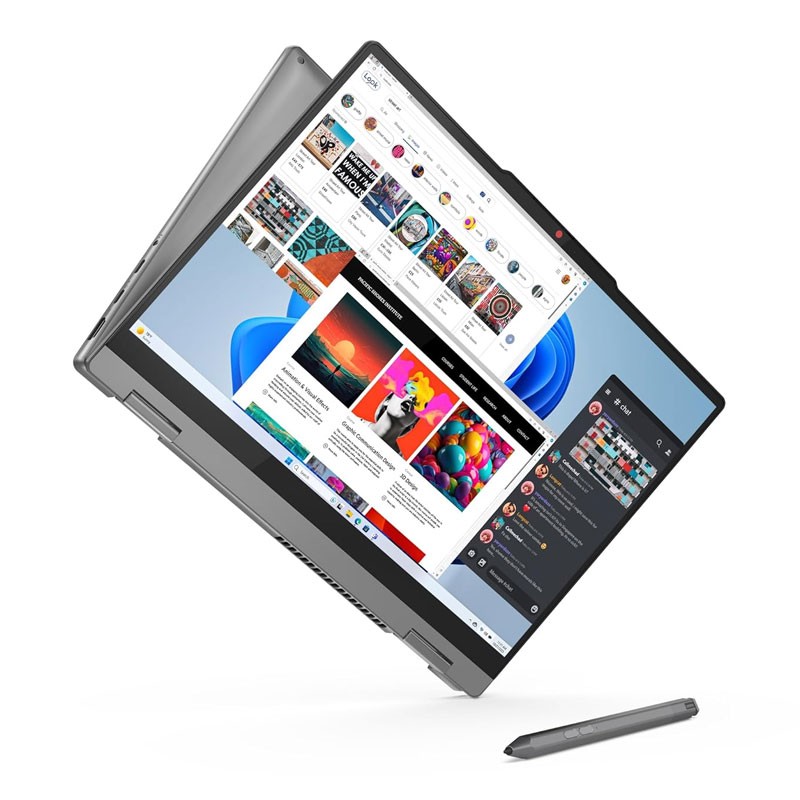 Lenovo IdeaPad 5, 2 In 1 14IRH9, 83KX002RAX, Intel Core i7 13620H, 16GB RAM, 512GB SSD, 1080p Camera, 14 Inch WUXGA OLED 60Hz Touch Display, Windows 11 Home, Luna Grey, 2 In 1 Laptop-21302