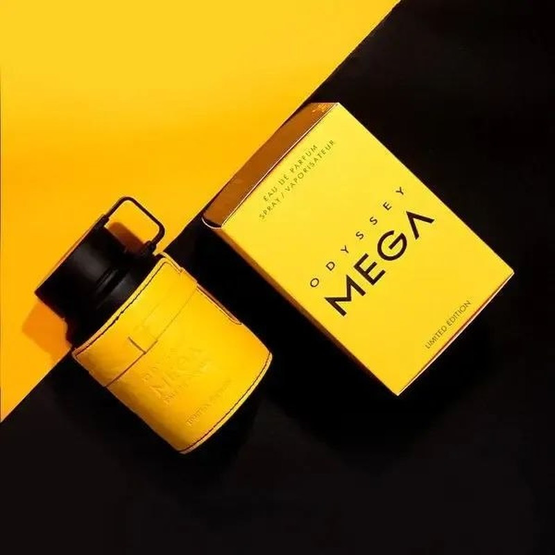 Armaf Odyssey Mega Limited Edition Eau De Parfum, Unisex Fragrance, Yellow Black-38153