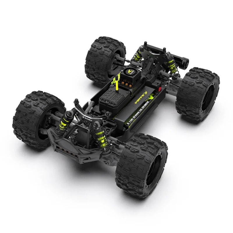 Rlaarlo RC Cars 1/14 Brushless RC Car For Adults Fast 70-100mph RC Trucks 4wd Offroad Waterproof Hobby RC Truck All Terrain High Speed Remote Control Car Monster Truck, Black-33618