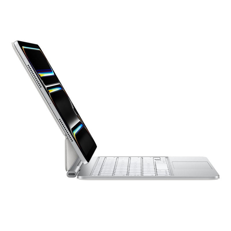 Apple Magic Keyboard For iPad Pro 11 Inch M4, White-31606