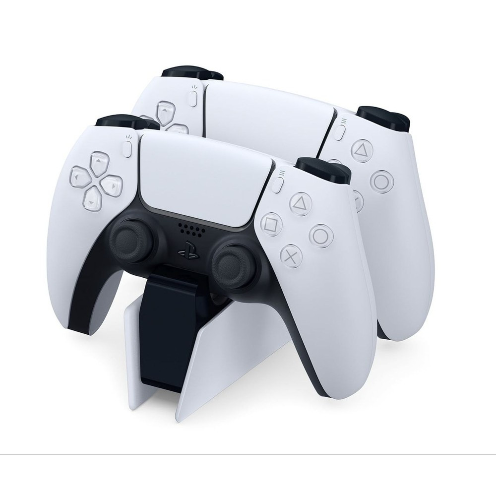 PlayStation DualSense Charging Station, Dual Controller Fast Charging Dock, White, PLAY585-38175