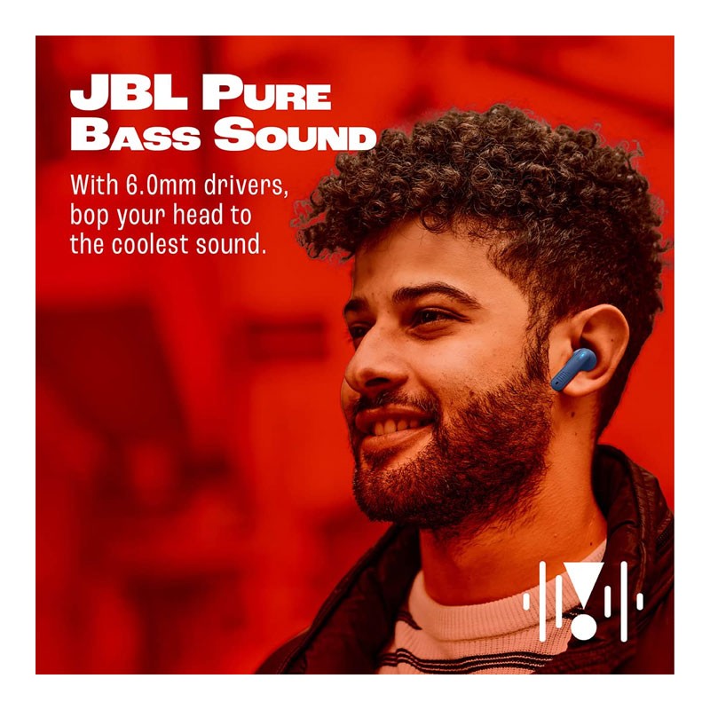 JBL Tune 230NC TWS, Active Noise Cancellation Earbuds With Mic, 40 Hrs Playtime With Speed Charge, Adjustable EQ APP, 4Mics For Perfect Calls, Google Fast Pair, Wireless Bluetooth Earbuds, HSW230-31671