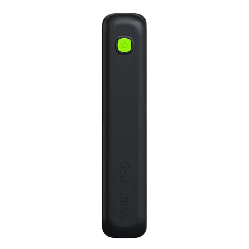 Goui Singi, Dual Charging Functionality, High Compatibility With Smartphones, Compact Design, 20,000mAh Portable Power Bank, Black-29889