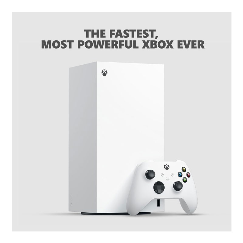 Microsoft Xbox Series X, 1TB Digital Edition Gaming Console, White-28361