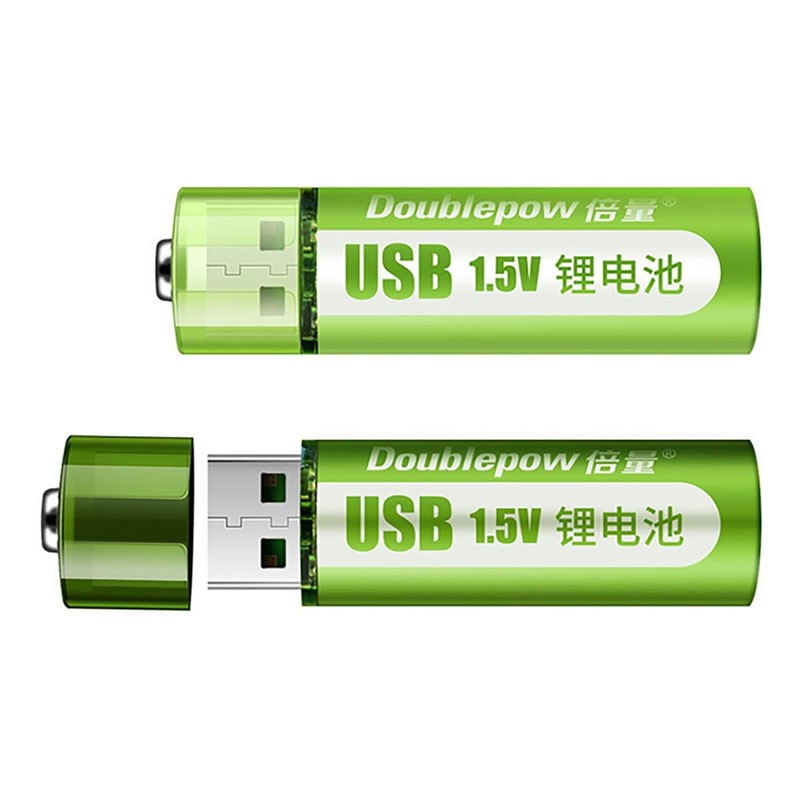 USB Rechargeable 1.5v Lithium AA Battery -11500