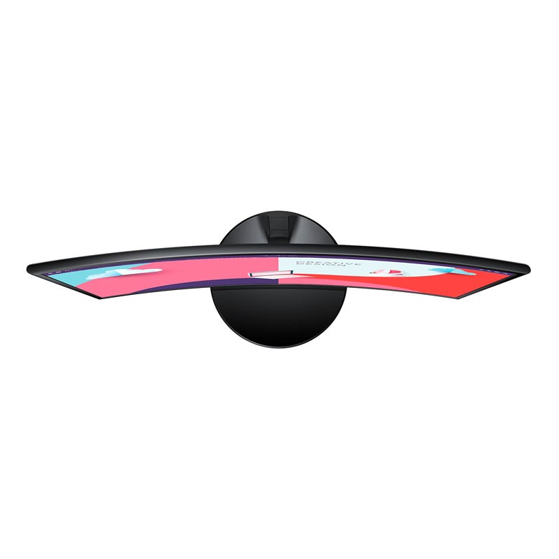 Samsung Essential Monitor S3 S36C, 24 Inch FHD 75Hz Refresh Rate Curved Display, Flicker Free, Eye Saver Mode, FreeSync, Game Mode, Curved Monitor, LS24C360EAMXUE-32656