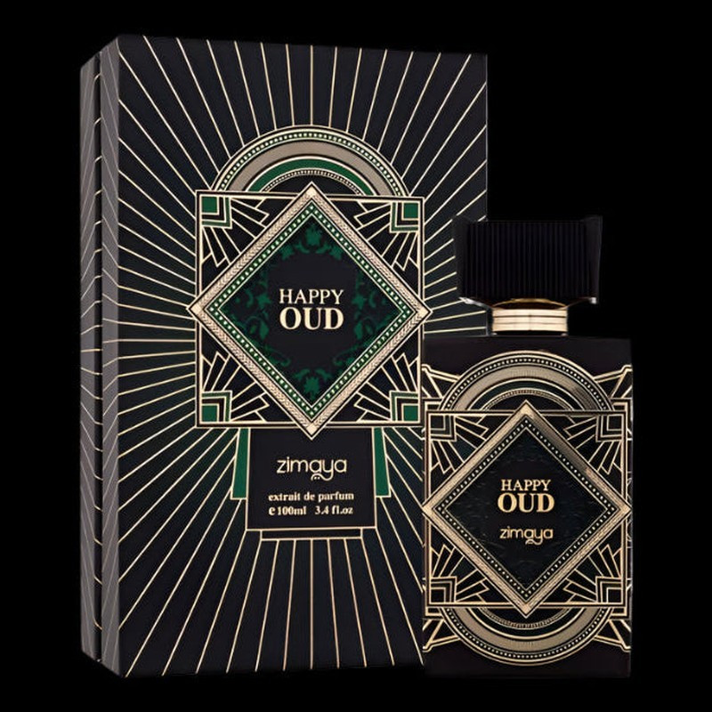 Zimaya Happy Oud Oriental Woody Unisex Perfume 100ml-38065