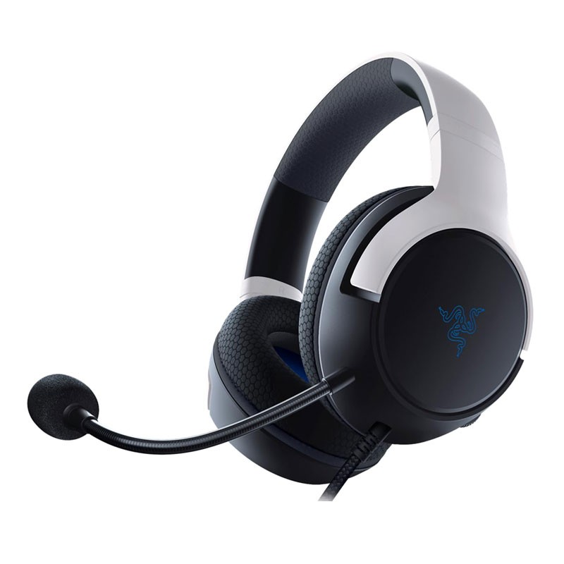 Razer PlayStation Kaira X, 50MM Drivers, Wired Gaming Headset With Mic For PS4 And PS5, White-26259