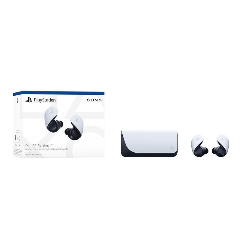 Sony Playstation Pulse Explore, Dual Device Connectivity, AI Enhanced Noise Rejection, Command And Control, Wireless Bluetooth Earbuds For PS5, PC, MAC And Mobile-23944