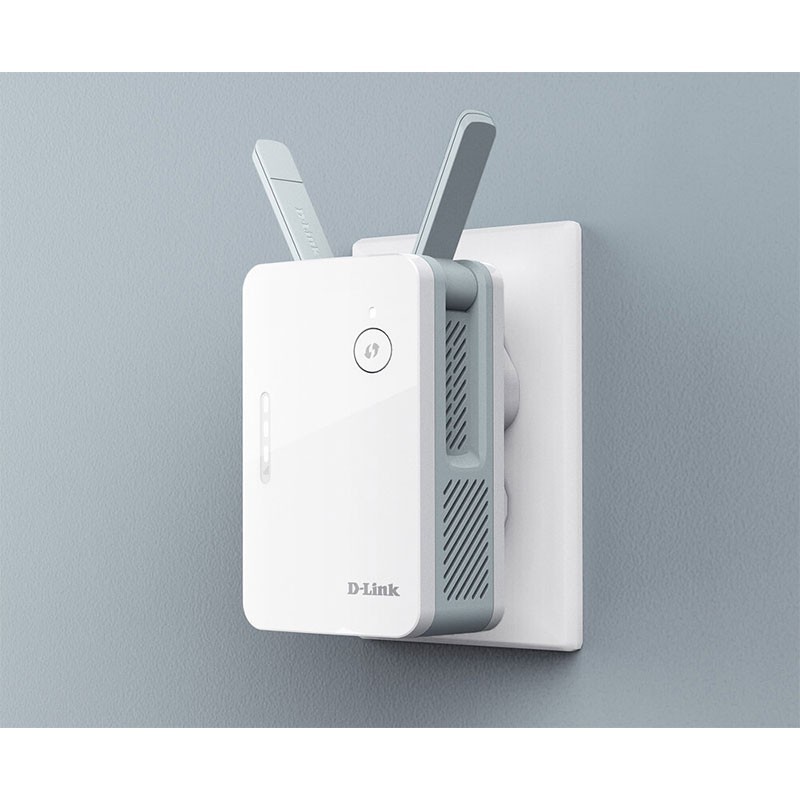D Link AX1500, 2 External Antennas, WiFi Booster, Wireless Repeater with Gigabit Port, Mesh Range Extender E15-28076