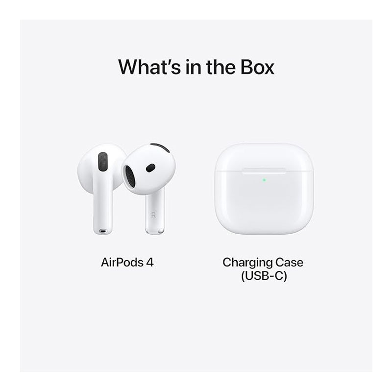 Apple AirPods 4, White, With Noise Cancelation-23247