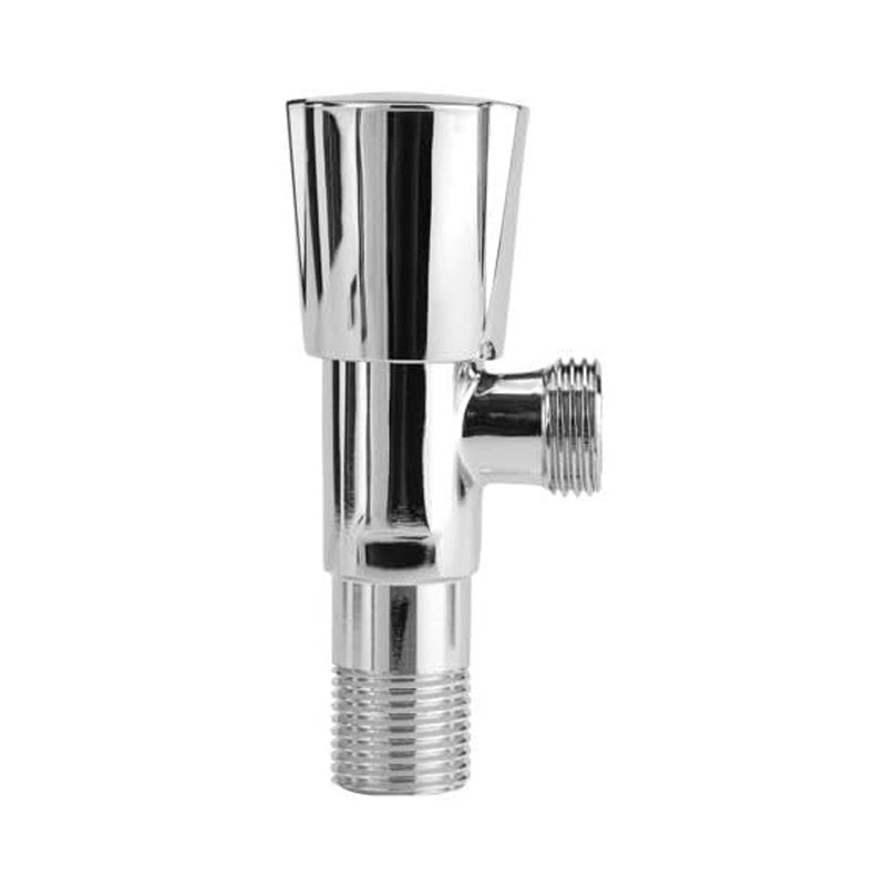 Geepas, Silver With Chrome Plated, Quick Turn Cartridge, 1X100 Angle Valve, GSW61134-29003