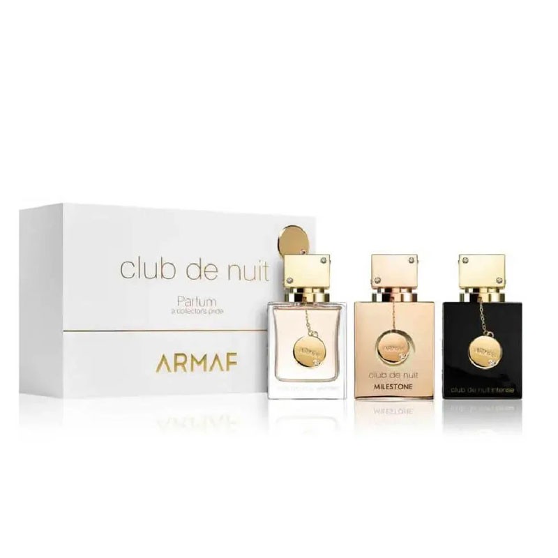 Armaf Club De Nuit Eau De Parfum Spray 3 Piece 30ML Gift Set For Women-28145