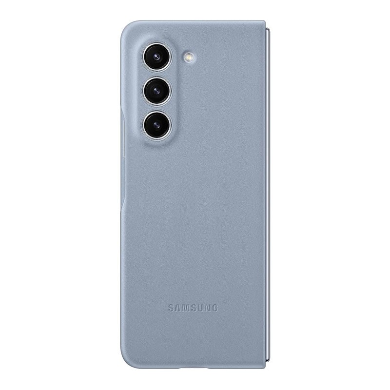 Samsung Galaxy Z Fold 5 Eco Leather Case, Blue, EFVF946PLEGWW -31963