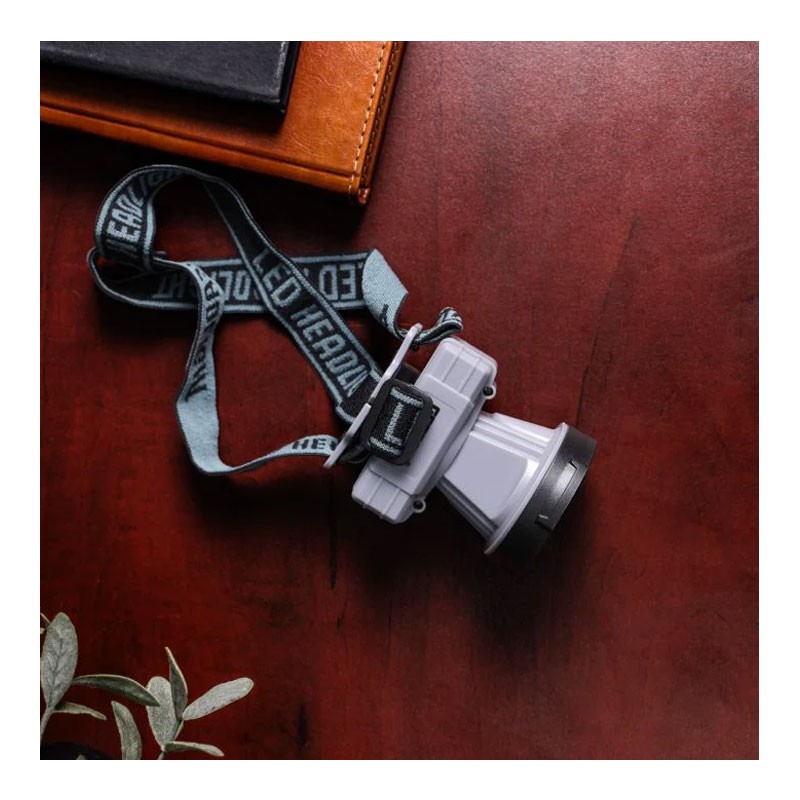 Geepas, 3W, Lithium Battery And Easy To Use, Compact, Portable And Light Weight Design, Strong And Low Light, Rechargeable LED Headlamp, GHL51094-33453