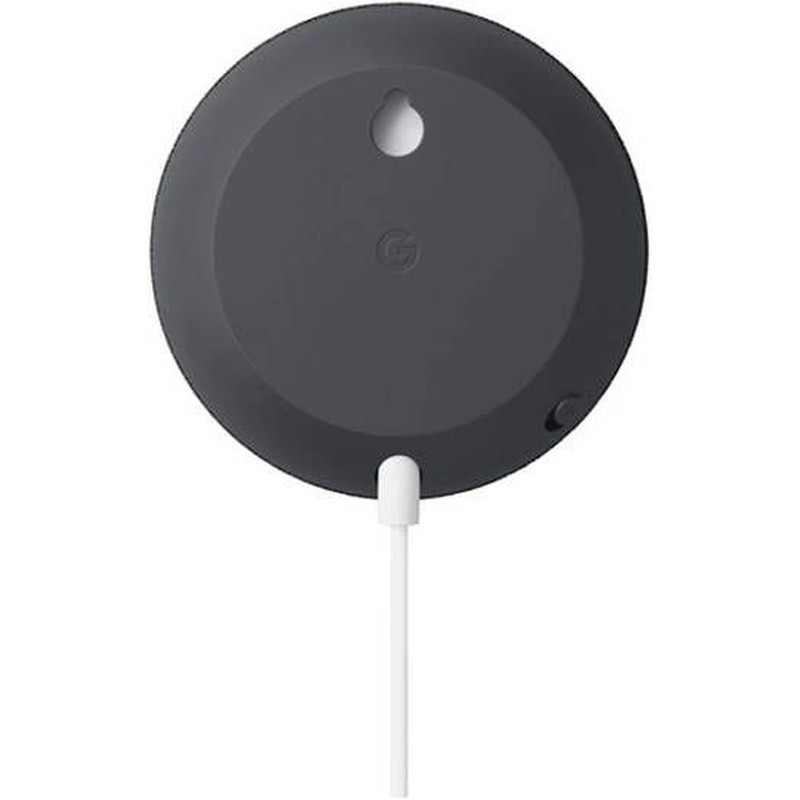 Google Nest Mini Smart Speaker, Voice Control, Charcoal, Nest Mini 2nd Generation-37633