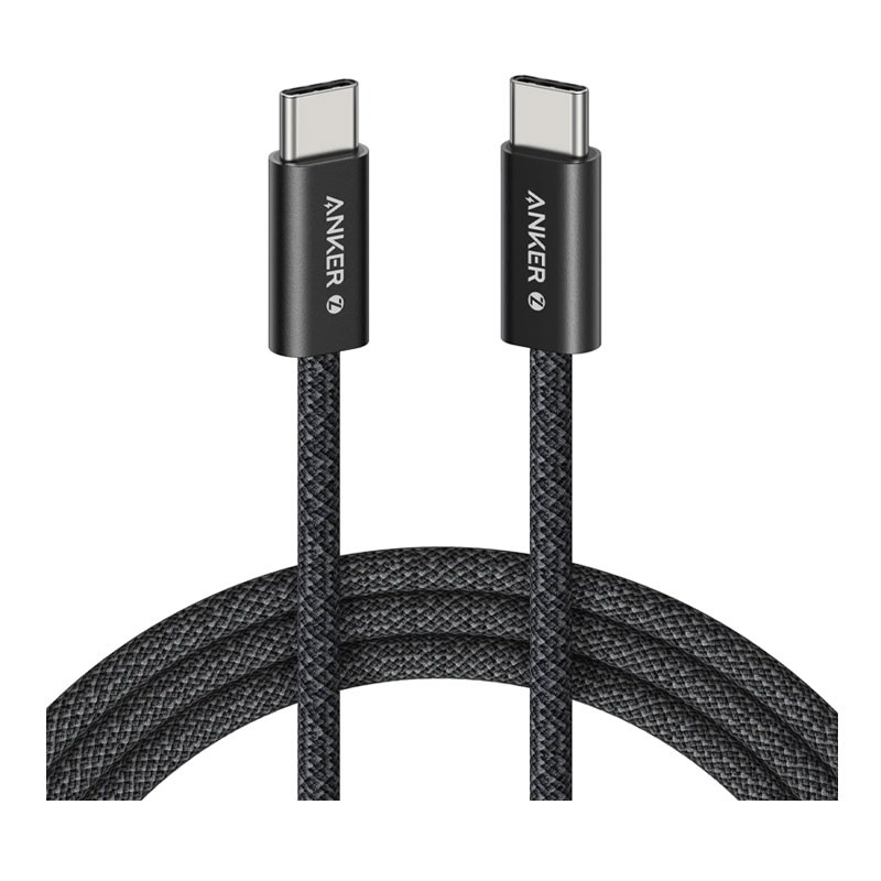 Anker Zolo USB C To USB C 240W 6ft Braided Fast Charging Cable, A8060H11-29270
