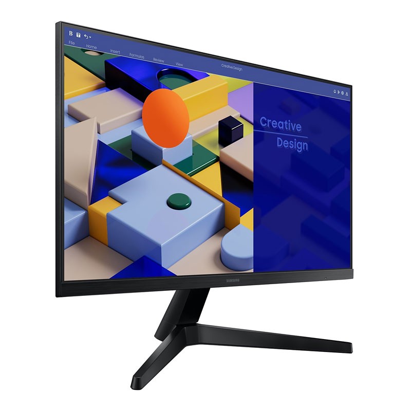 Samsung Essential Monitor S3 S31C, 27 Inch FHD IPS 75Hz Refresh Rate Display, Flicker Free, Eye Saver Mode, FreeSync, Game Mode, Flat Monitor, LS27C310EAMXUE-32102