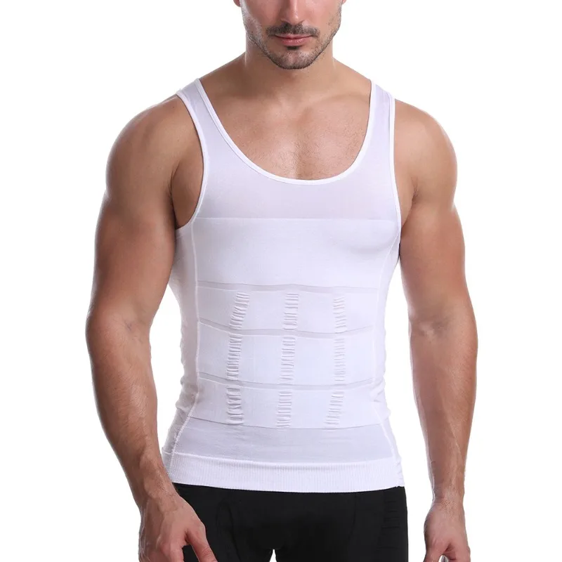 2 Pc Slim N Lift Slimming Shirt For Men ,Combo-11608